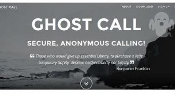 Ghost Secure предоставляет анонимный телефонный сервис.