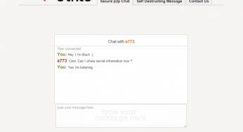 Secure online messaging service