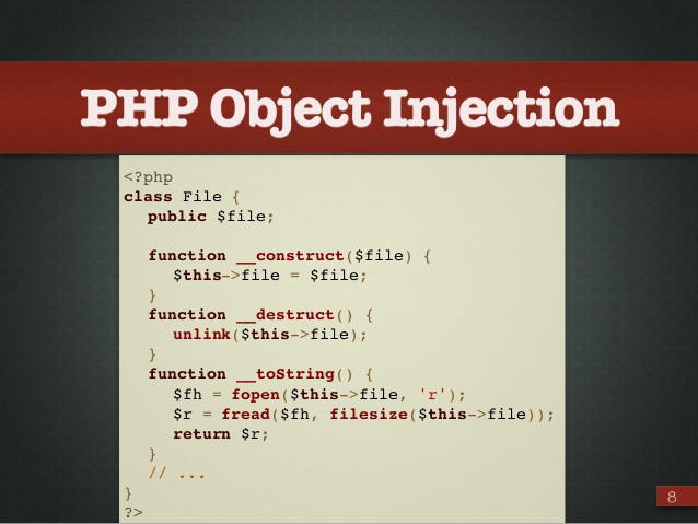 Как эксплуатировать уязвимость PHP OBJECT INJECTION