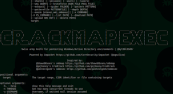 CRACKMAPEXEC — инструмент для взлома Windows / Active Directory окружения