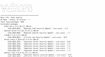 Отличный сканер уязвимостей Linux серверов на базе Vulners