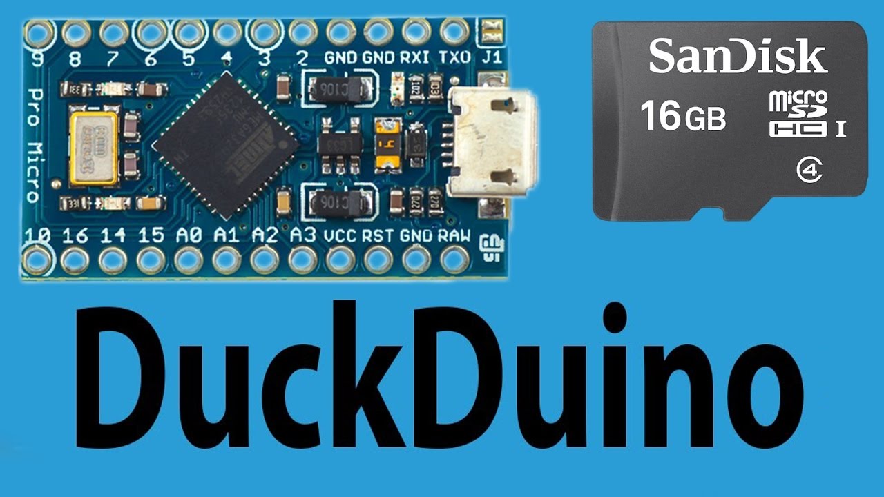 Как сделать USB Rubber Ducky на базе Ardnuino