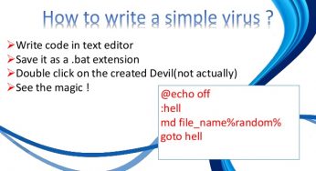 Как написать вирус для windows