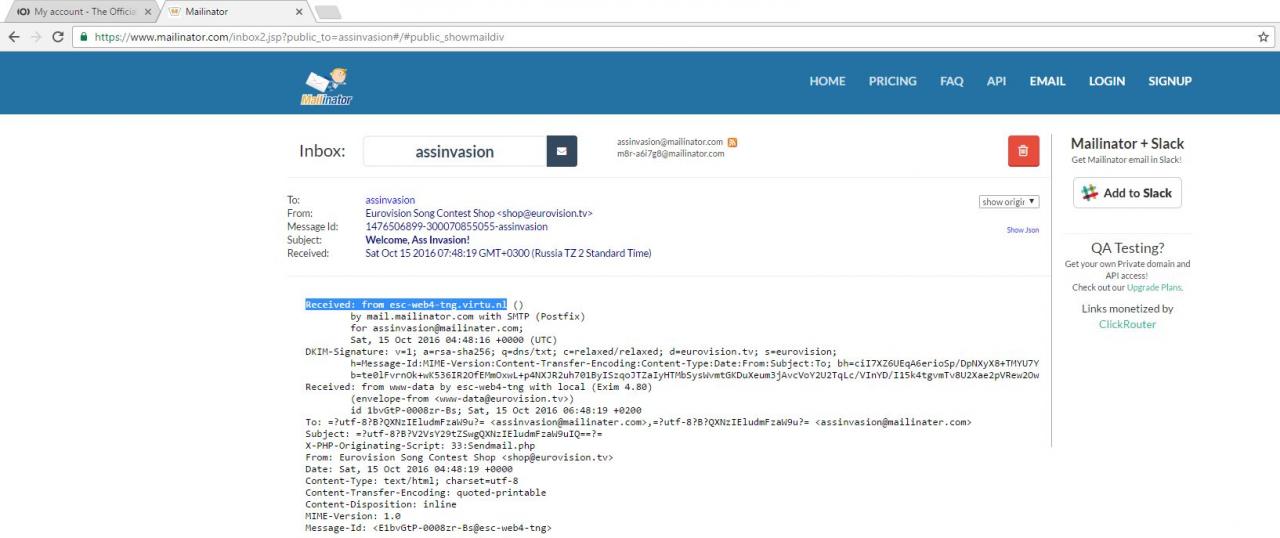 Хидеры письма, раскрывающие IP-адрес сервера