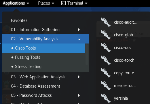 Vulnerability Analysis — Cisco Tools: