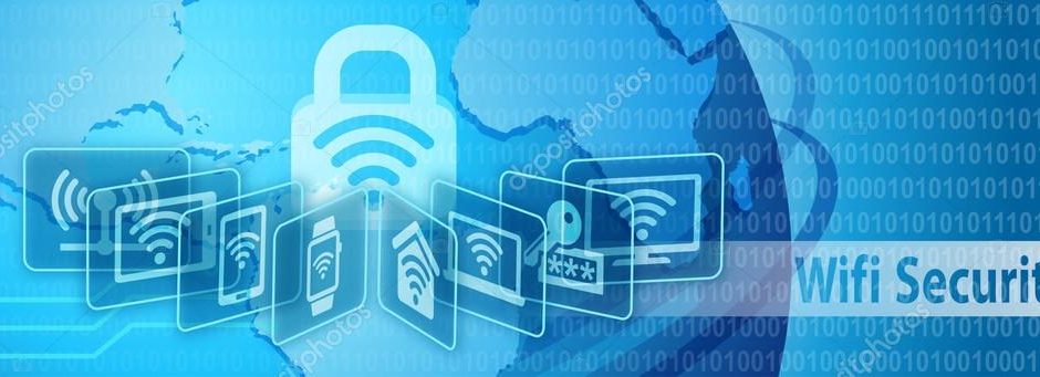 Wifi Security Protection Banner ⬇ Stock Photo, Image by © arrow123  #113094658