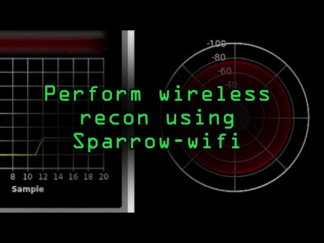 Разведка по Wi-Fi и GPS с помощью Sparrow-wifi